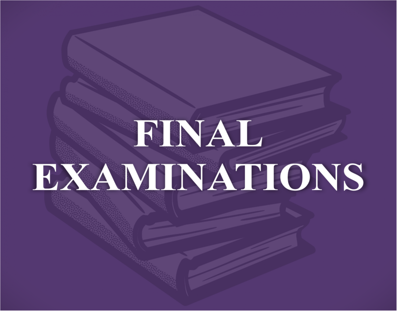 Fall 2023 Final Examination Schedule